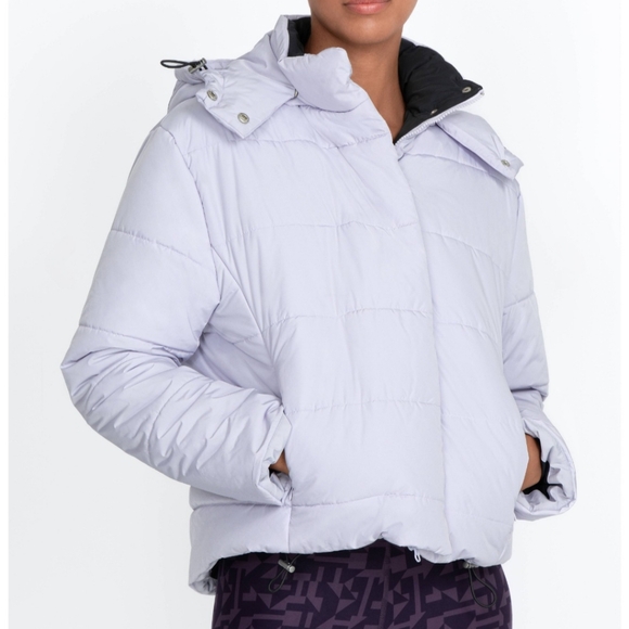 NWT CALME by Johnny Was Poly Puffer Jacket. Size L - Picture 2 of 14